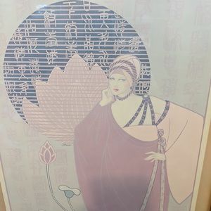 Art Deco Lillian Shao print, ‘The Mist’